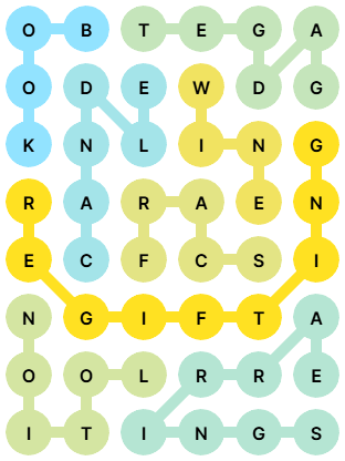 NYT Strands Answers for Dec 22, 2025