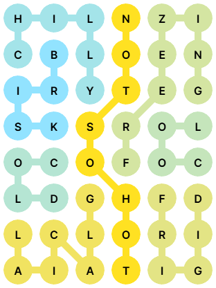 NYT Strands Answers for Dec 23, 2025