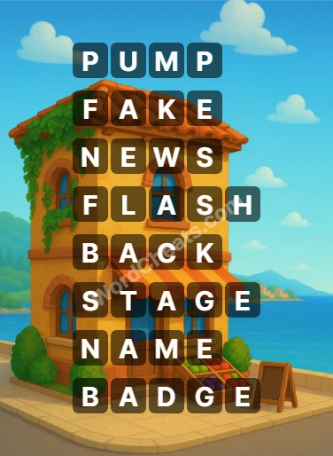 Word Chain Level 206 Answers