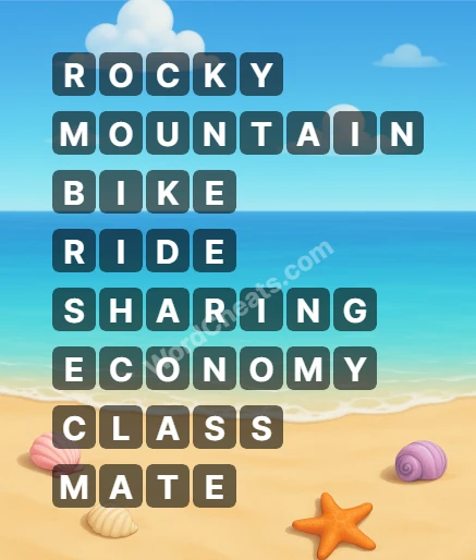 Word Chain Level 215 Answers