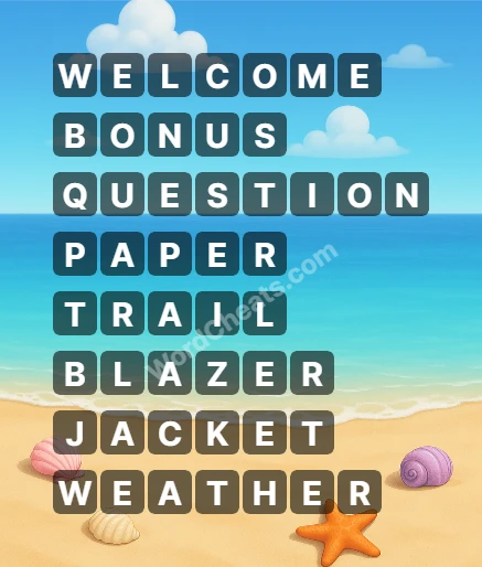 Word Chain Level 398 Answers