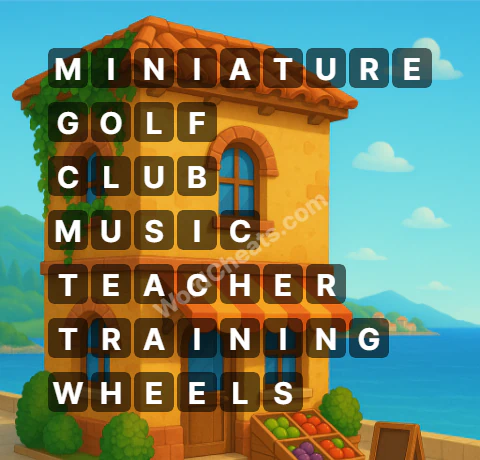 Word Chain Level 473 Answers