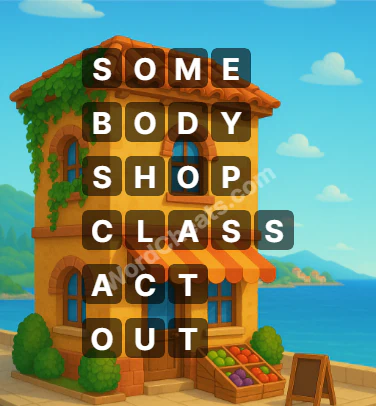 Word Chain Level 475 Answers