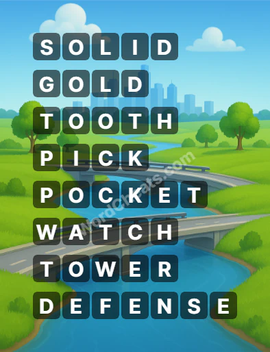 Word Chain Level 493 Answers